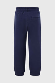 Pantalón Buzo Niño Franjas En Bolsillo Azul
