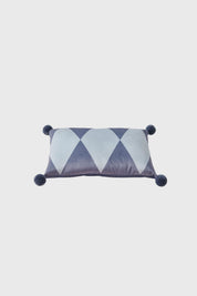 Cojín Pompón Gris