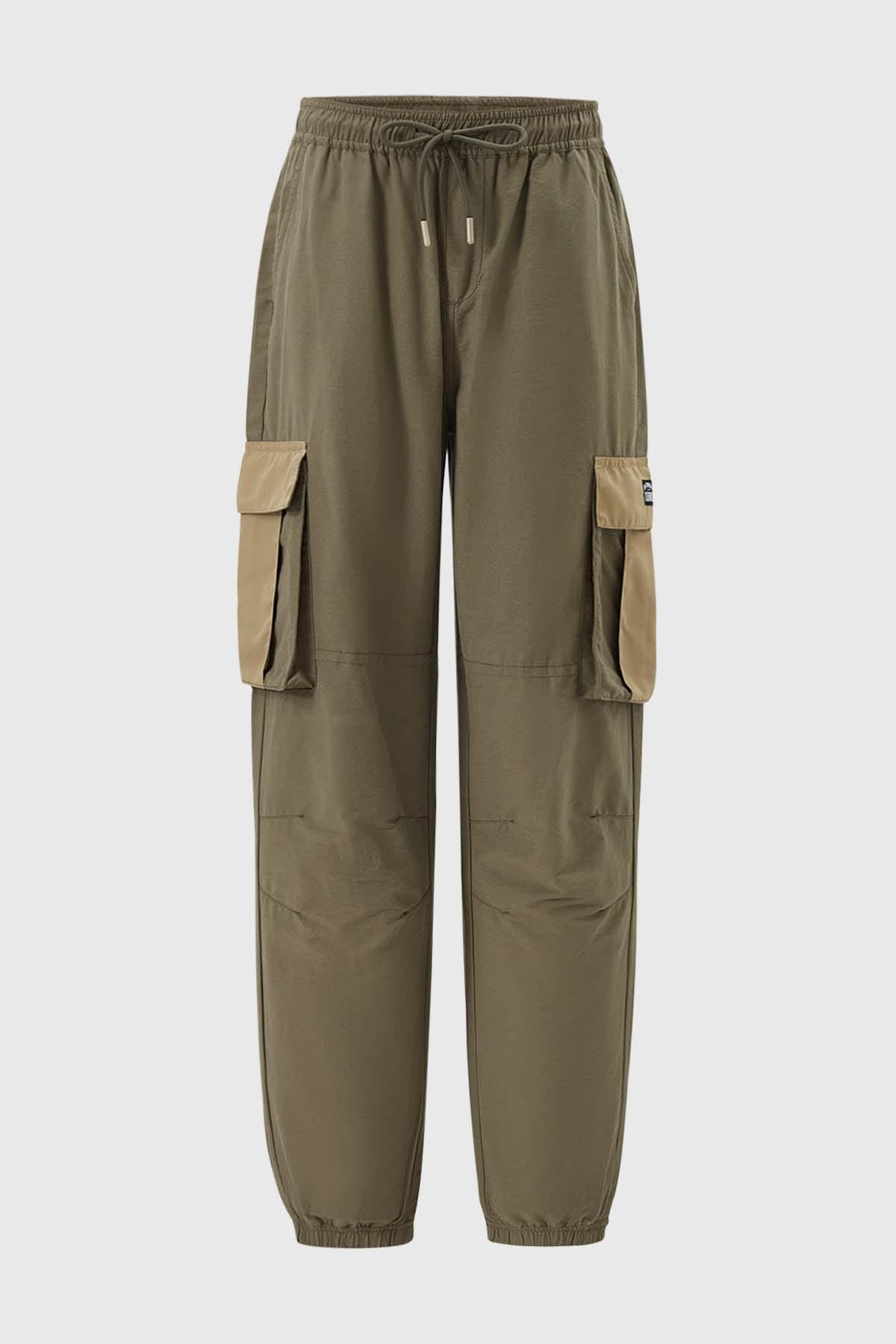 PANTALÓN NIÑO CARGO PARACHUTE VERDE MILITAR