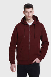 Polerón Hombre Basic Burdeo