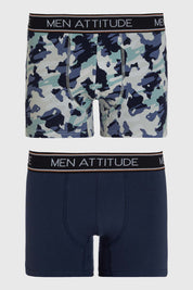 Boxer Hombre Bipack Gris