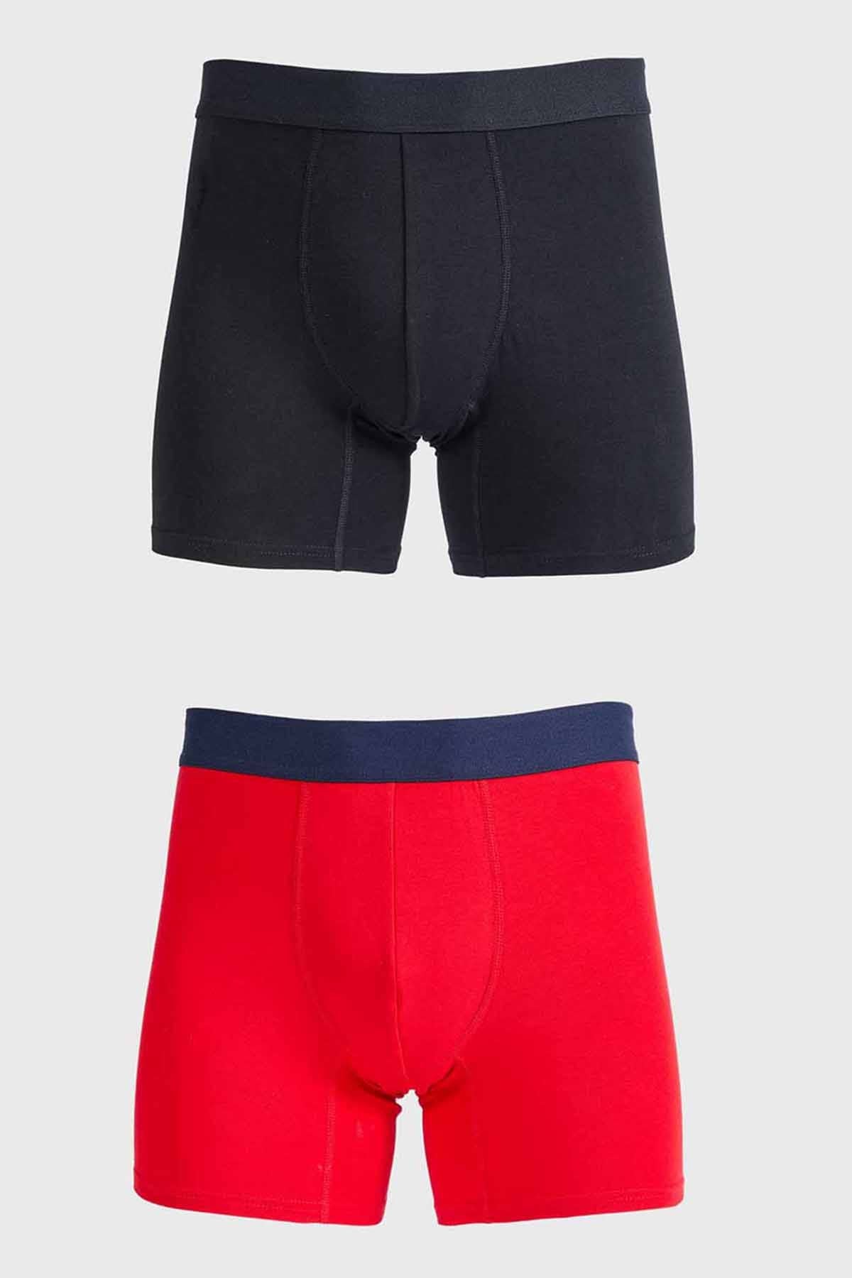 Boxer Hombre Bipack Rojo