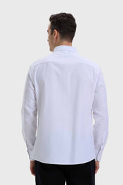 Camisa Hombre Oxford Blanco