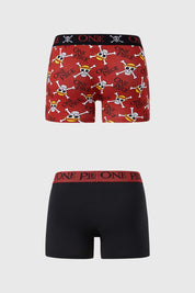 BOXER HOMBRE ONE PIECE ROJO