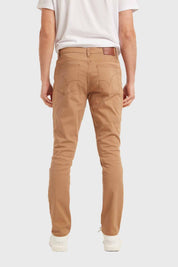 JEANS HOMBRE SLIM COLOR BEIGE OSCURO