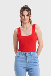 Polera Mujer Body Rojo