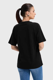 Polera Mujer Oversize Negro