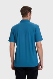 Polera Hombre Deportiva Azul