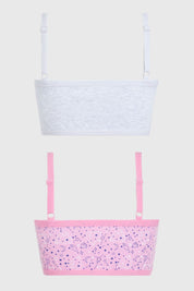 Peto Niña Bipack Print Fucsia