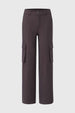 Pantalón Niña Wide Leg Cargo Marengo