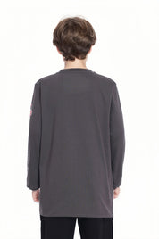 Polera Niño Calavera Marengo