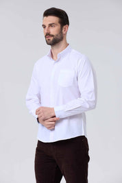 Camisa Hombre Slim Blanco