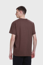 Polera Hombre Print Chocolate