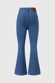 Jeans Niña Flare Leggins Azul