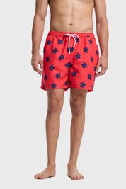 Traje De Baño Hombre Print Coral