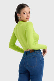 Sweater Mujer Aplicación Café