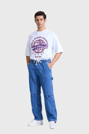 JEANS HOMBRE BAGGY SKATE AZUL