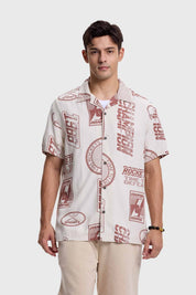 Camisa Hombre Beige