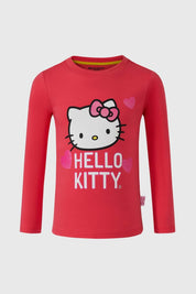 POLERA NIÑA HELLO KITTY FUCSIA I
