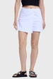 Falda Mujer Short Blanco