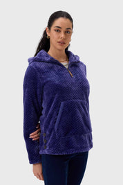 Polar Mujer Básico Morado