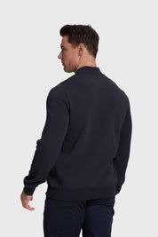 Polerón Hombre Bomber Azul