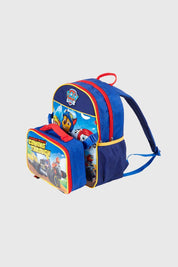 Mochila Escolar Lonchera Paw Patrol Azul