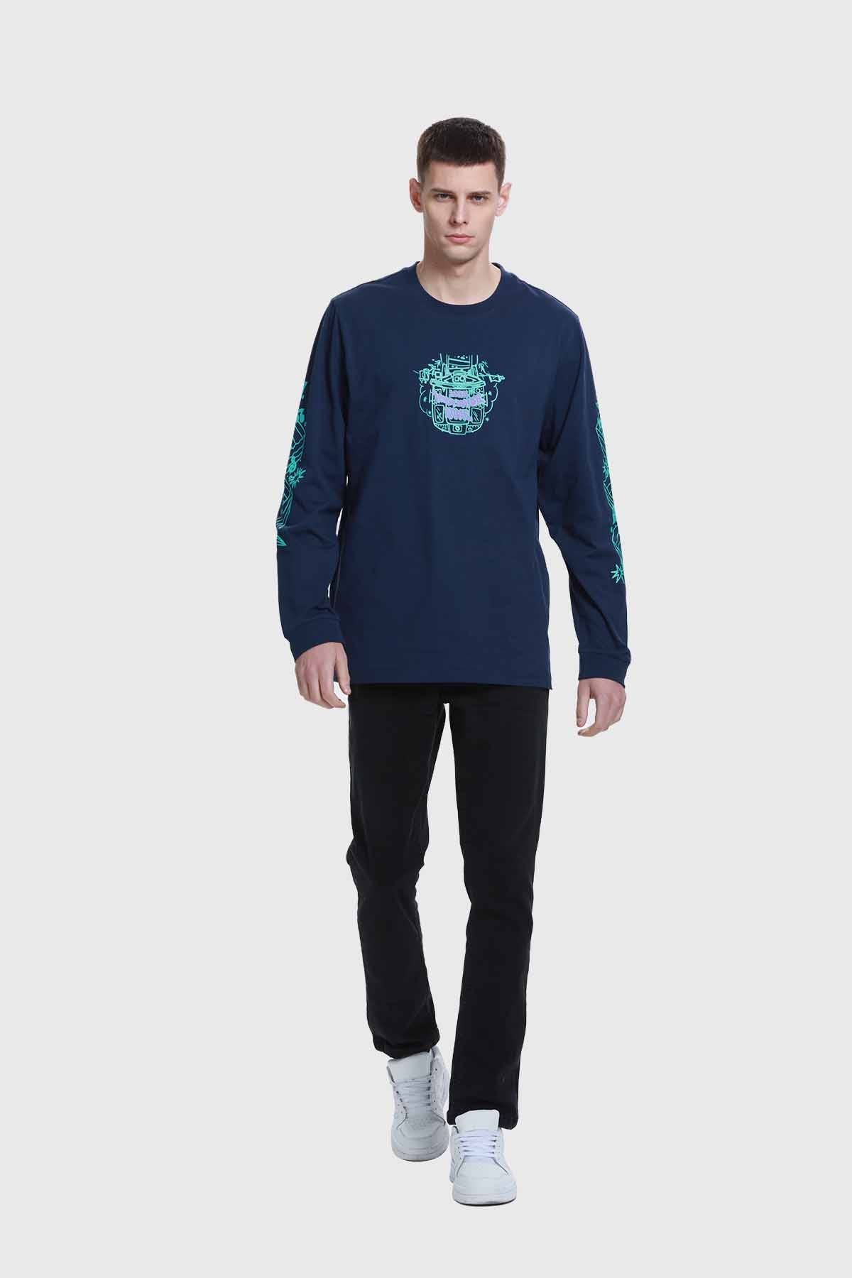 Polera Hombre Azul