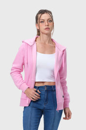 Polerón Mujer Hoodie Rosado
