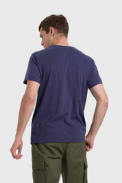 Polera Hombre Con Bolsillo Índigo