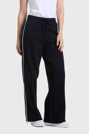 Pantalón Buzo Mujer Cierre Negro
