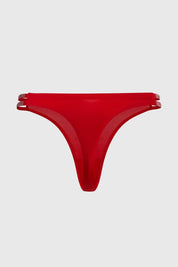 Calzón Mujer Colaless Encaje Rojos