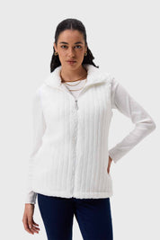 Polar Mujer Peludo Con Textura Crudo