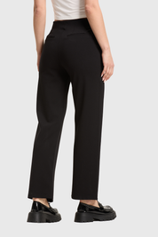 Pantalón Mujer 2 Botones Negro