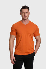 Polera Hombre Básica Ocre