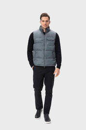 Parka Hombre Con Bolsillo Gris