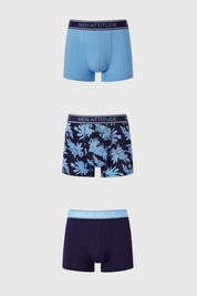 Boxer Hombre Celeste