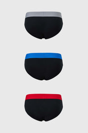 Boxer Hombre Tripack Negro