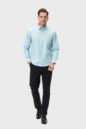 Camisa Hombre Oxford Verde
