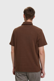 Polera Hombre Café