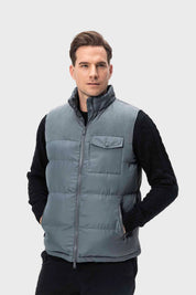 Parka Hombre Con Bolsillo Gris