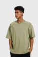 Polera Hombre Oversize Verde