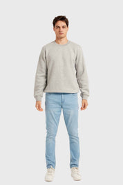 Polerón Hombre Básico Gris