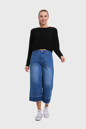 Sweater Mujer Chenille Negro