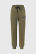 Pantalón Buzo Niño Jogger Print Verde