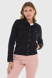 Chaqueta Mujer Clásica Negro