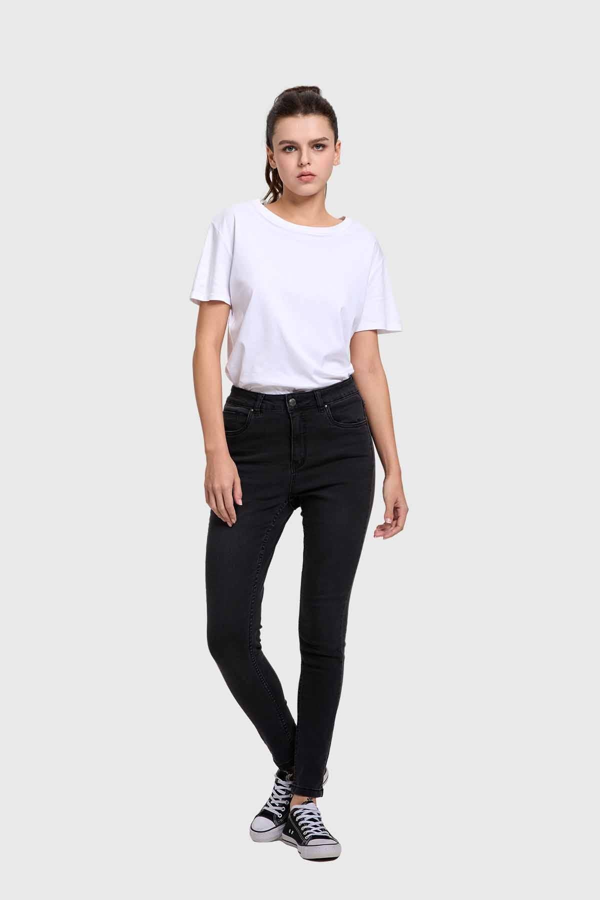 Jeans Mujer Skinny Emilia Negro