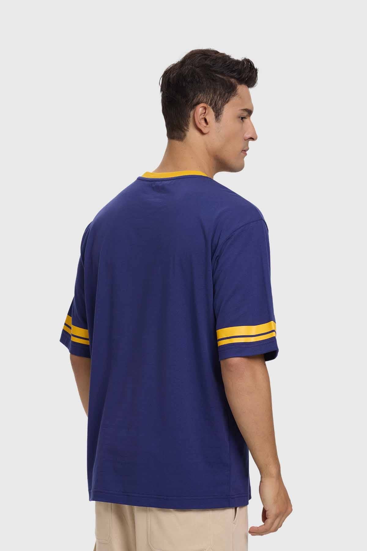 Polera Hombre Urban City Azul