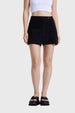 Falda Mujer Short Cargo Negro