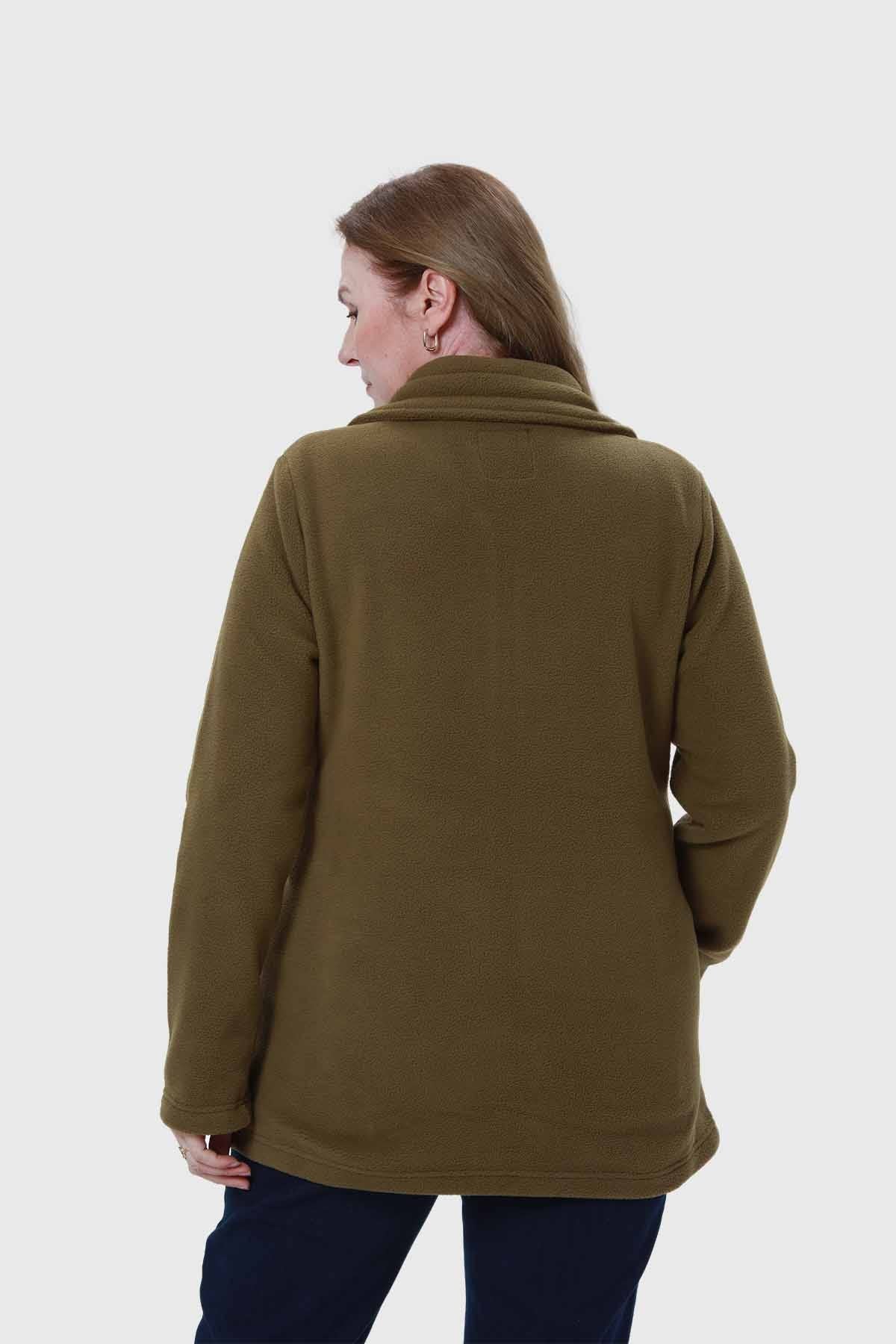 Polar Mujer Básico Verde